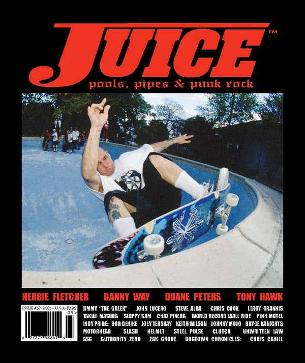 Juice: pools, pipes & punk rock • Vol 12 Issue 58