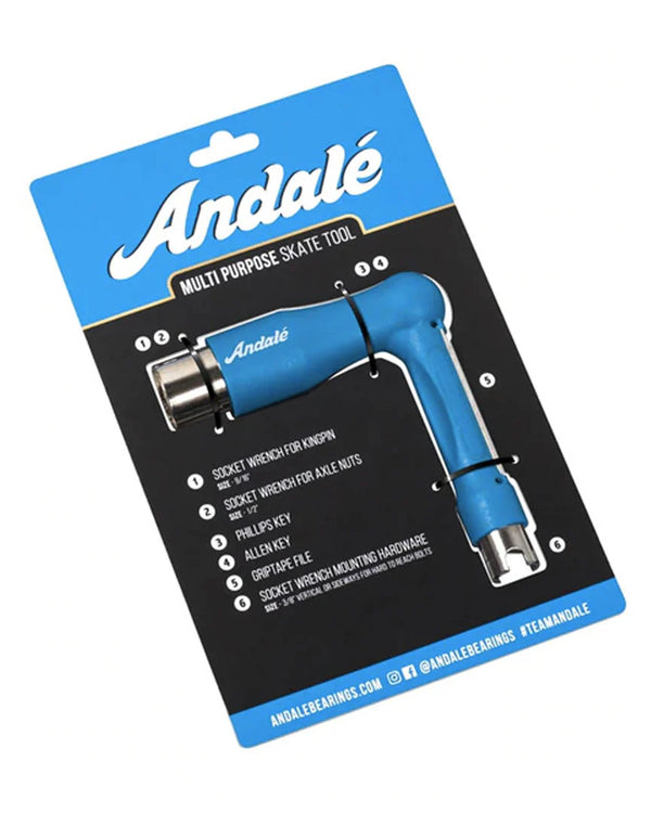Andale Multi Purpose Skate Tool Blue