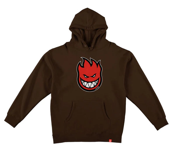 Spitfire Hoodie Brown BigHead