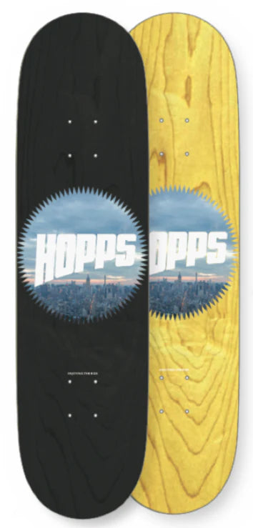 HOPPS DECK - SUN LOGO CITY (8.38)