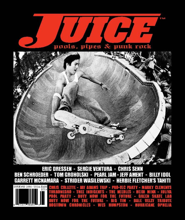 Juice: pools, pipes & punk rock • Vol 12 Issue 59