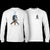 Powell Peralta Skull & Sword Long Sleeve White XLarge
