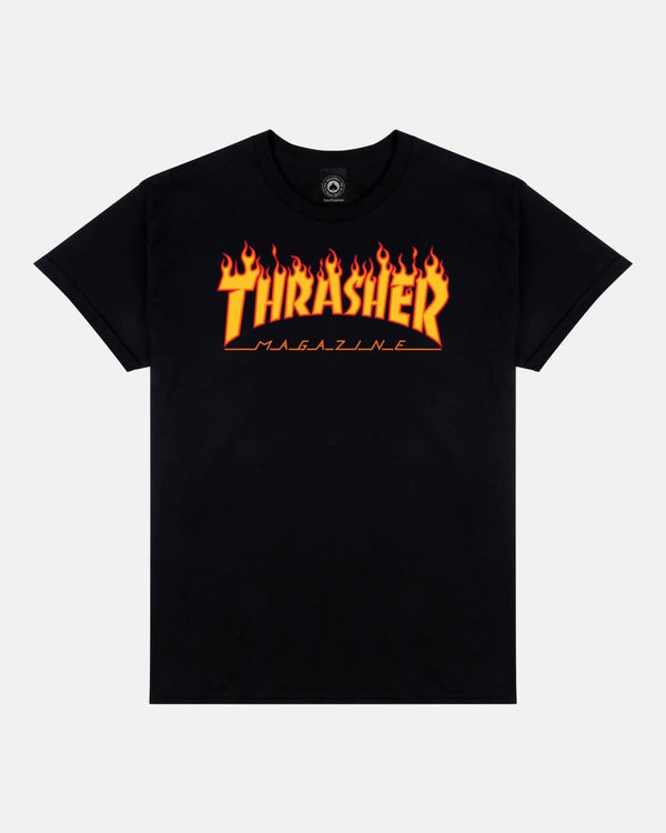 Thrasher Flame Logo T-Shirt Medium