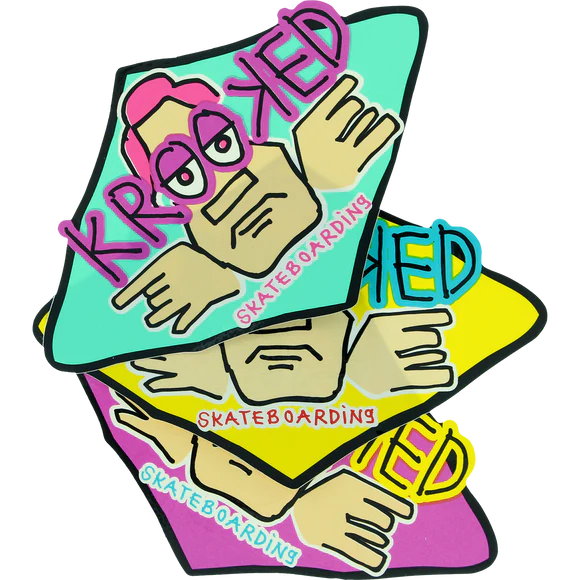 Krooked Arketype Med Sticker