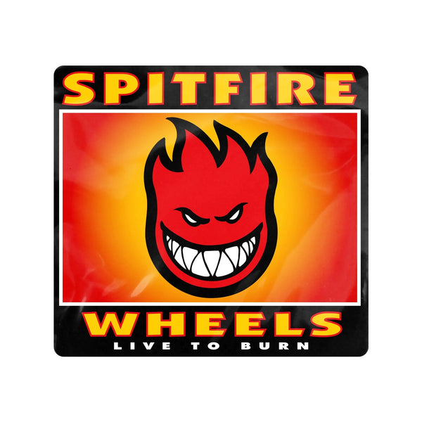 Spitfire BigHead Box Sticker Medium