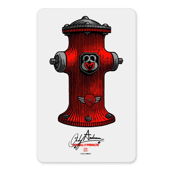 Powell-Peralta Anderson Hydrant Sticker