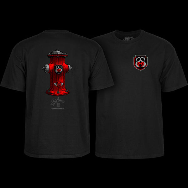 Powell-Peralta Anderson Hydrant T-Shirt Black