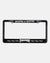 Thrasher Barbed Wire License Plate Cover