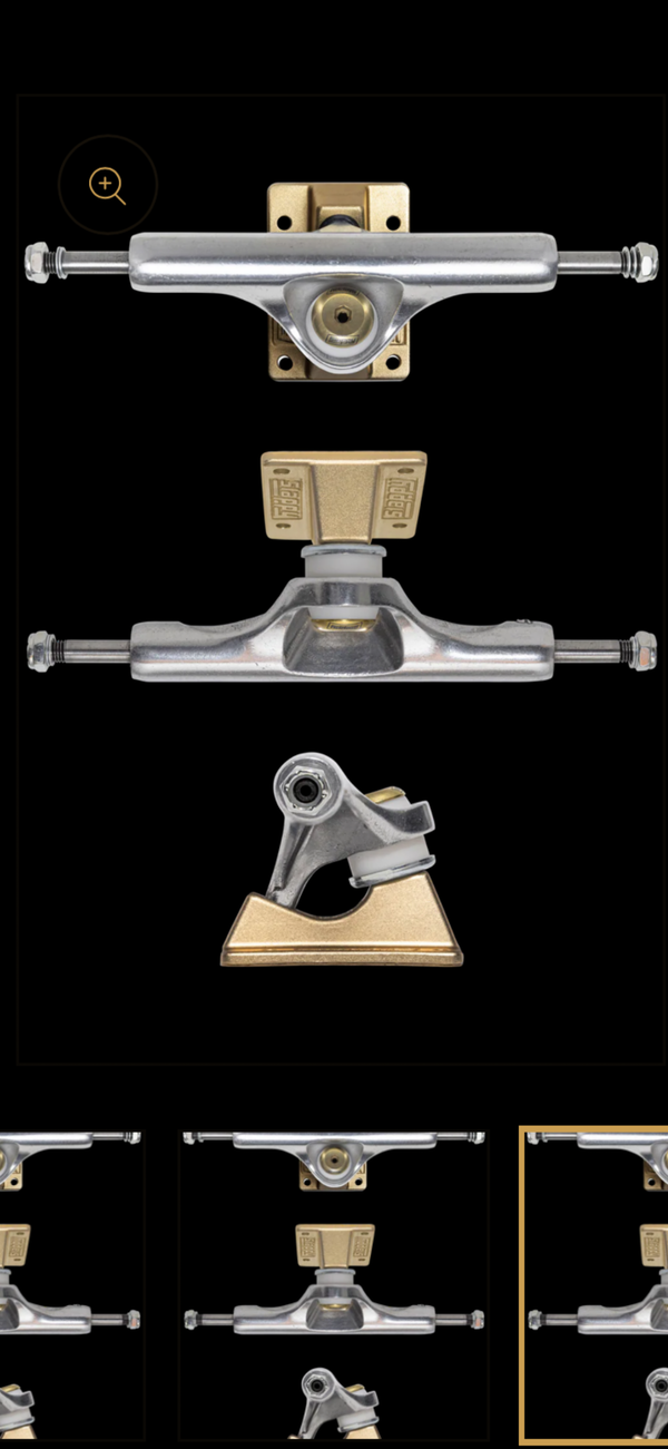 Slappy Trucks ST1 Inverted Ultra Low Gold Baseplate