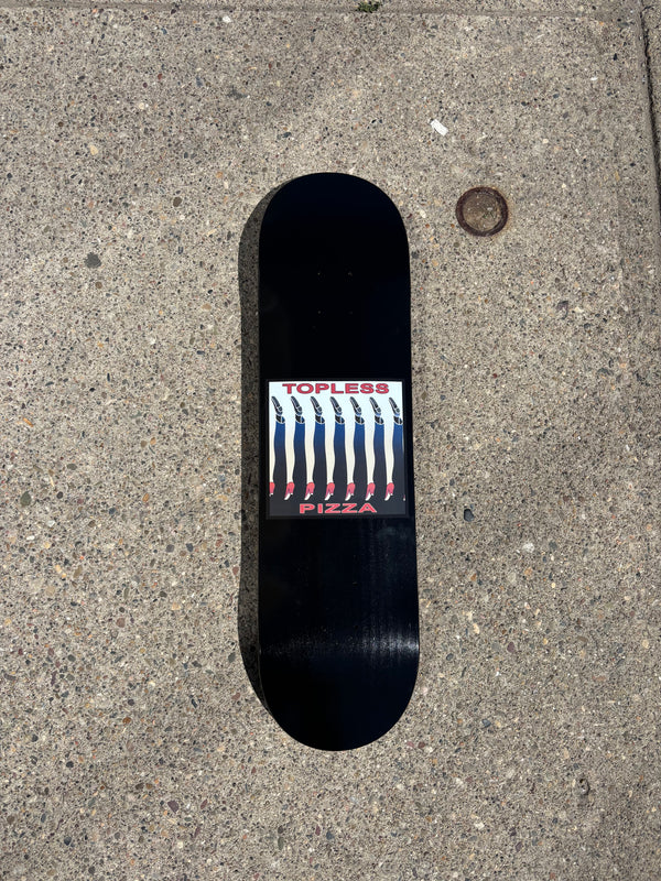 ToplessPizza Legs Team Deck Black Dipped