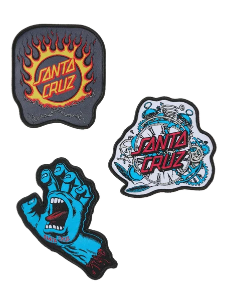 Santa Cruz Patches 3 Pack