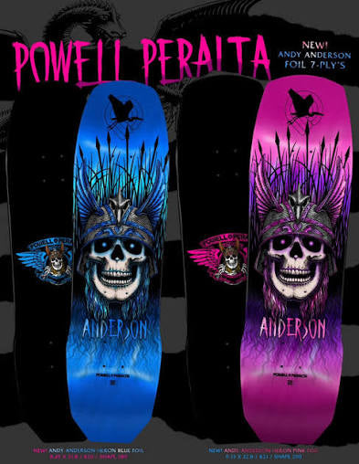 Powell-Peralta Andy Heron Blue Foil