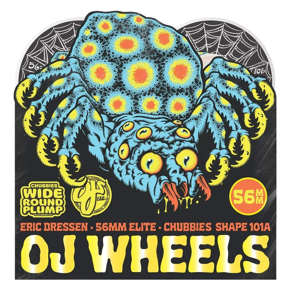 OJ Wheels Dressen Spider Elite Chubbies 56mm 101A