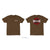 Independent Trucks Rose Span T-Shirt Dark Chocolate