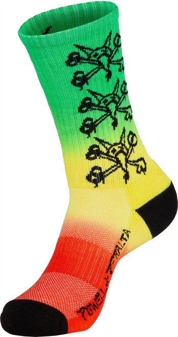Powell-Peralta Socks Vato Rat Rasta Fade