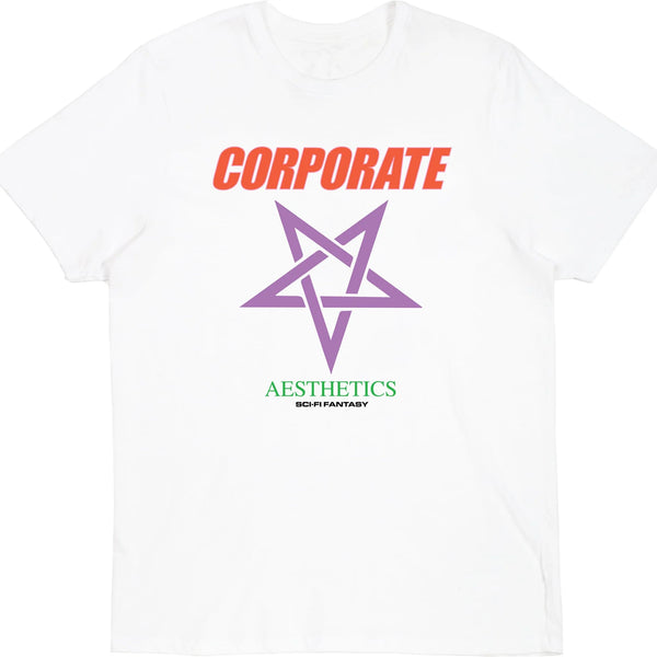 Sci-Fi Fantasy Corporate Aesthetic Tee
