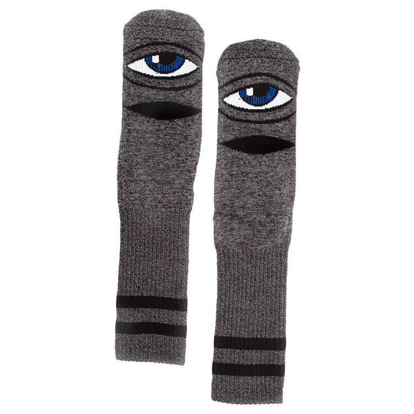 Toy Machine Socks Heather Sect Black