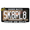WKND Skater Butts Licence Plate