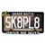 WKND Skater Butts Licence Plate