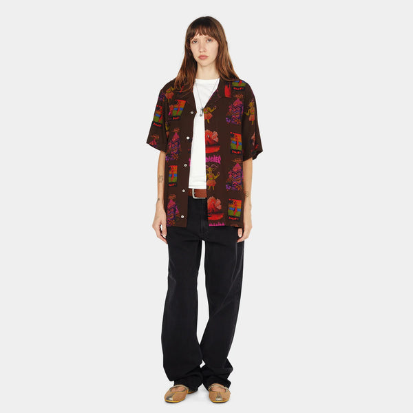 Huf x Thrasher Hawaiian Shirt