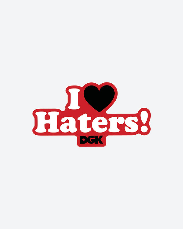 DGK Haters Sticker