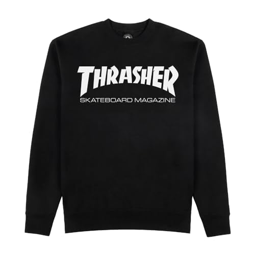Thrasher SkateMag Crewneck Black