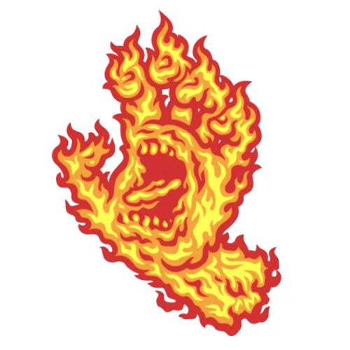 Santa Cruz Screaming Hand Flames π₯