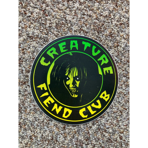 Creature Fiend Club Sticker