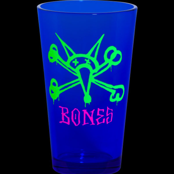 Powell Peralta Blacklight Pint Glass (MULTIPLE STYLES) Vato Rat