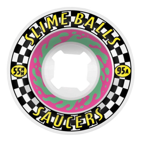 Slime Balls • Saucers 95A Wheels • 55-57mm 55mm