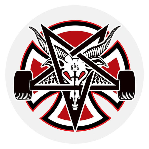 Thrasher Indy Sticker LRG