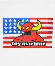 Toy Machine American Flag - Topless Pizza