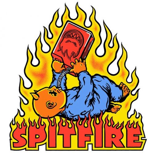Spitfire Gas Baby Sticker