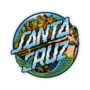 Santa Cruz Mermaid Sticker - Topless Pizza