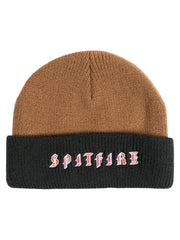 Spitfire “Old E Cuff” Beanie - Topless Pizza