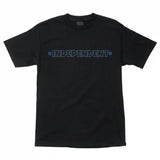 Independent • Bar & Cross Primary T-Shirt • Black w/Navy - Topless Pizza