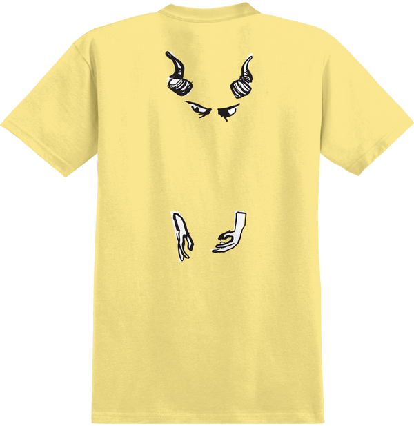 Real • What’s Left Tee • Banana/Black Small