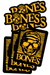 Bones Wheels Black & Gold Sticker