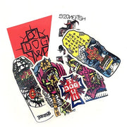 Dogtown 80s Sticker Pack - Topless Pizza