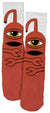 TOY MACHINE • SECT HUG SOCKS Rust