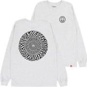 Spitfire • Classic Swirl • Long Sleeve • White & Black - Topless Pizza