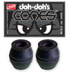 Shorty’s Cones Bushings • Hardest Black (100A)