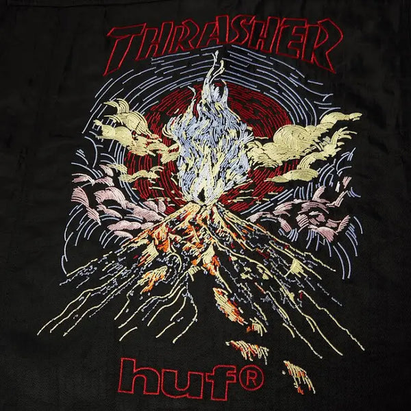 Huf x Thrasher Trucker Jacket Large