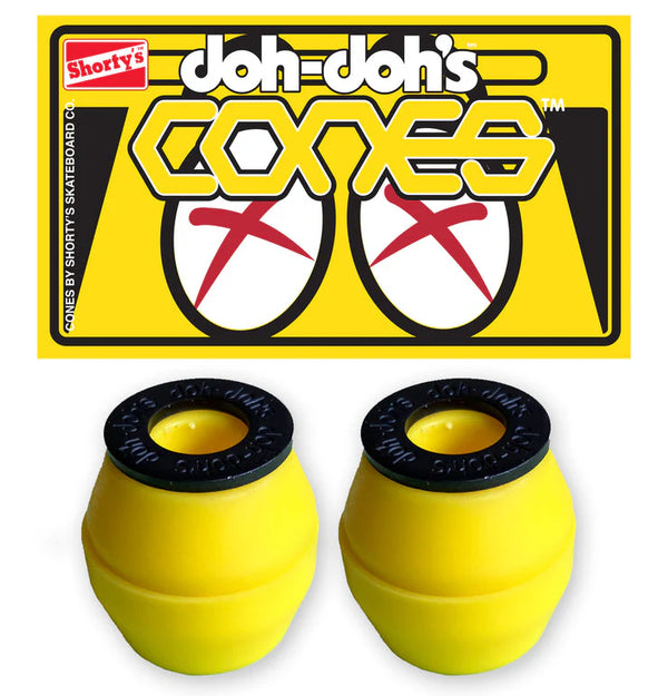 Shorty’s Cones Bushings • Medium Yellow (92A)