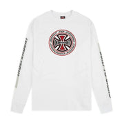 Independent TC Blaze Long Sleeve • White - Topless Pizza