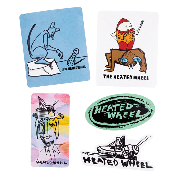 The Heated Wheel Sticker Pack #2