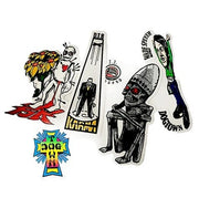 Dogtown 90s Sticker Pack - Topless Pizza