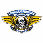 Powell Peralta Winged Ripper 12” Sticker - Topless Pizza