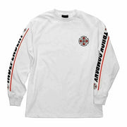 Independent Shear Long Sleeve • White - Topless Pizza