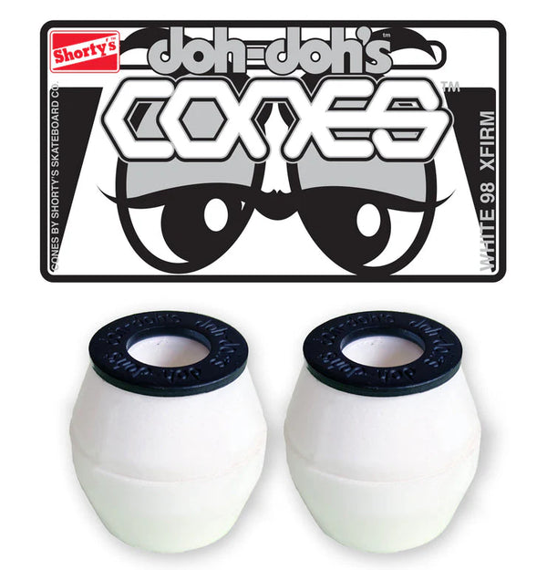 Shorty’s Cones Bushings • Harder White (98A)